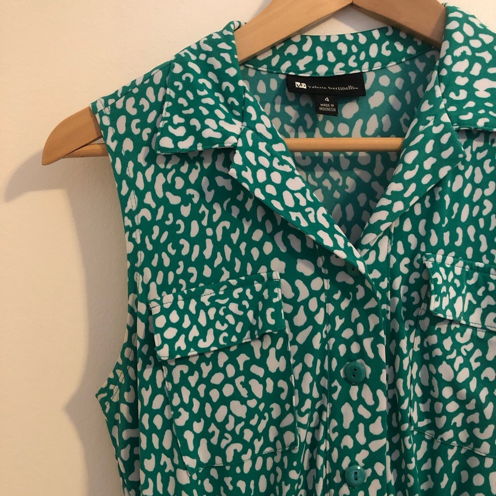Animal print shirt dress | Valerie Bertinelli